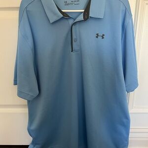 Under Armour Men's Blue Polo Shirt